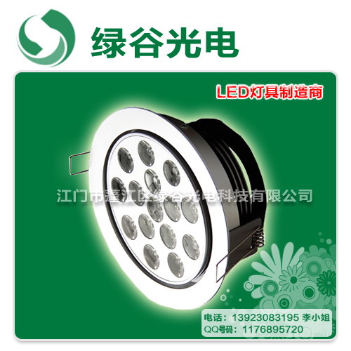 LED大功率天花灯、绿谷节能天花灯